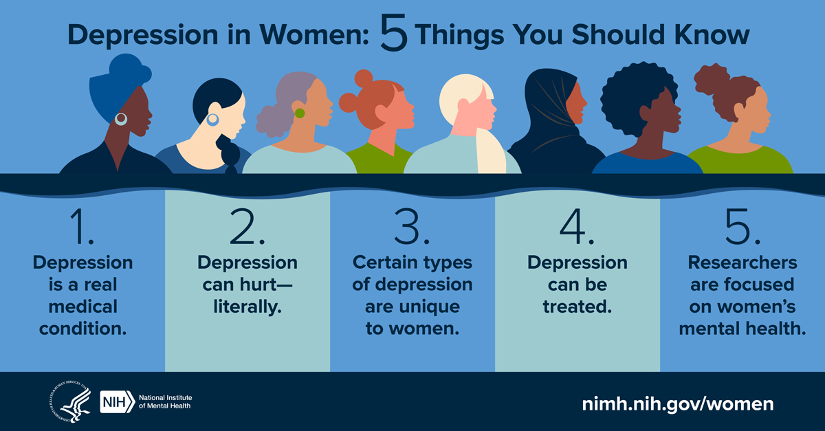NIMH » Depression Women: 5 You