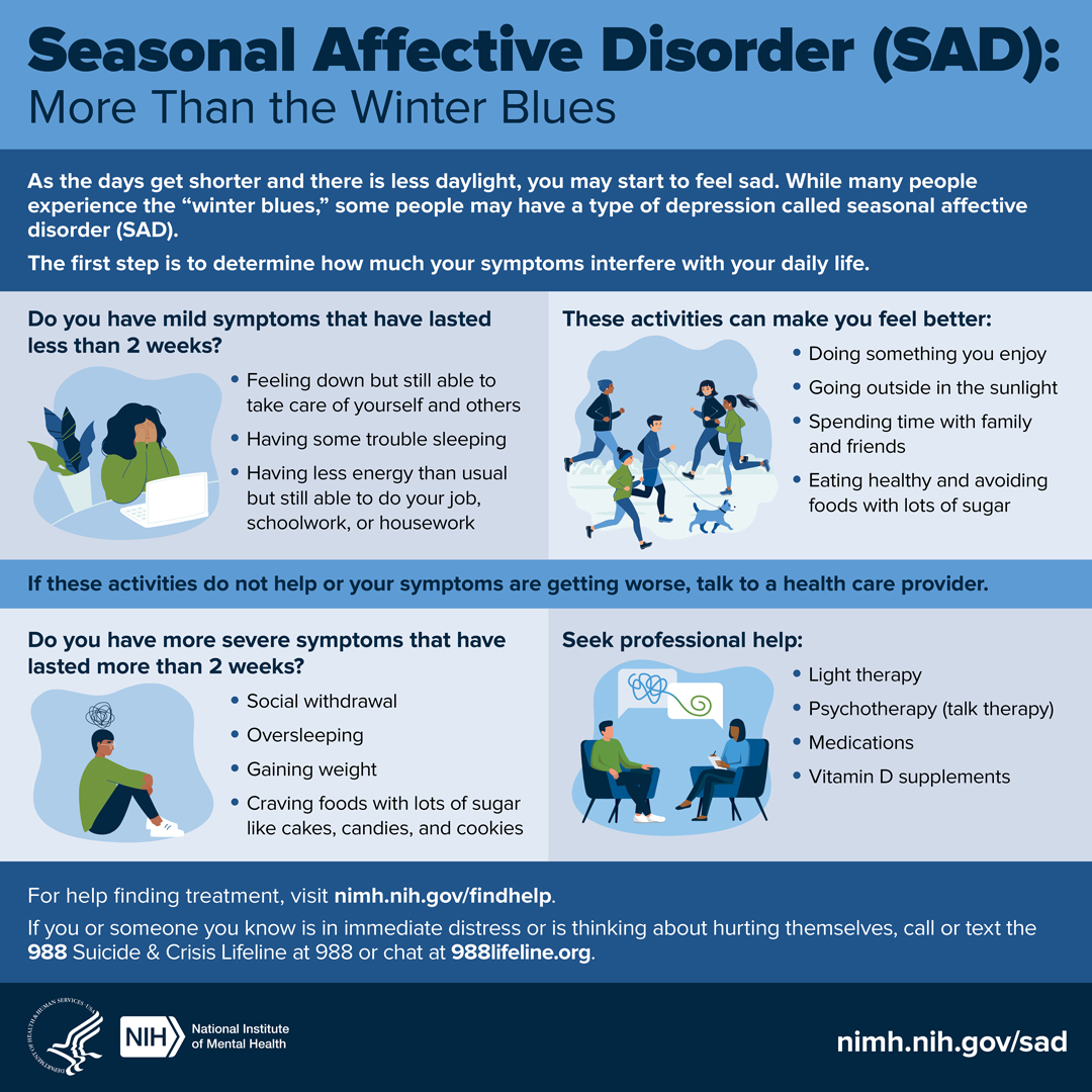 NIMH » Seasonal Affective Disorder (SAD): More Than the Winter Blues