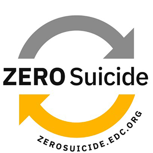 Zero Suicide logo with the URL ZeroSuicide.edc.org