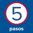 5 pasos